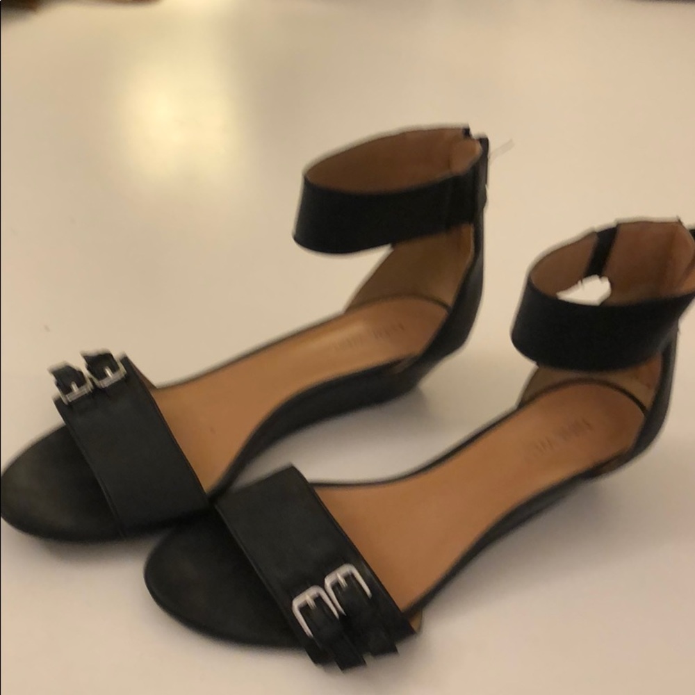 Black Ankle strap  open toe sandal